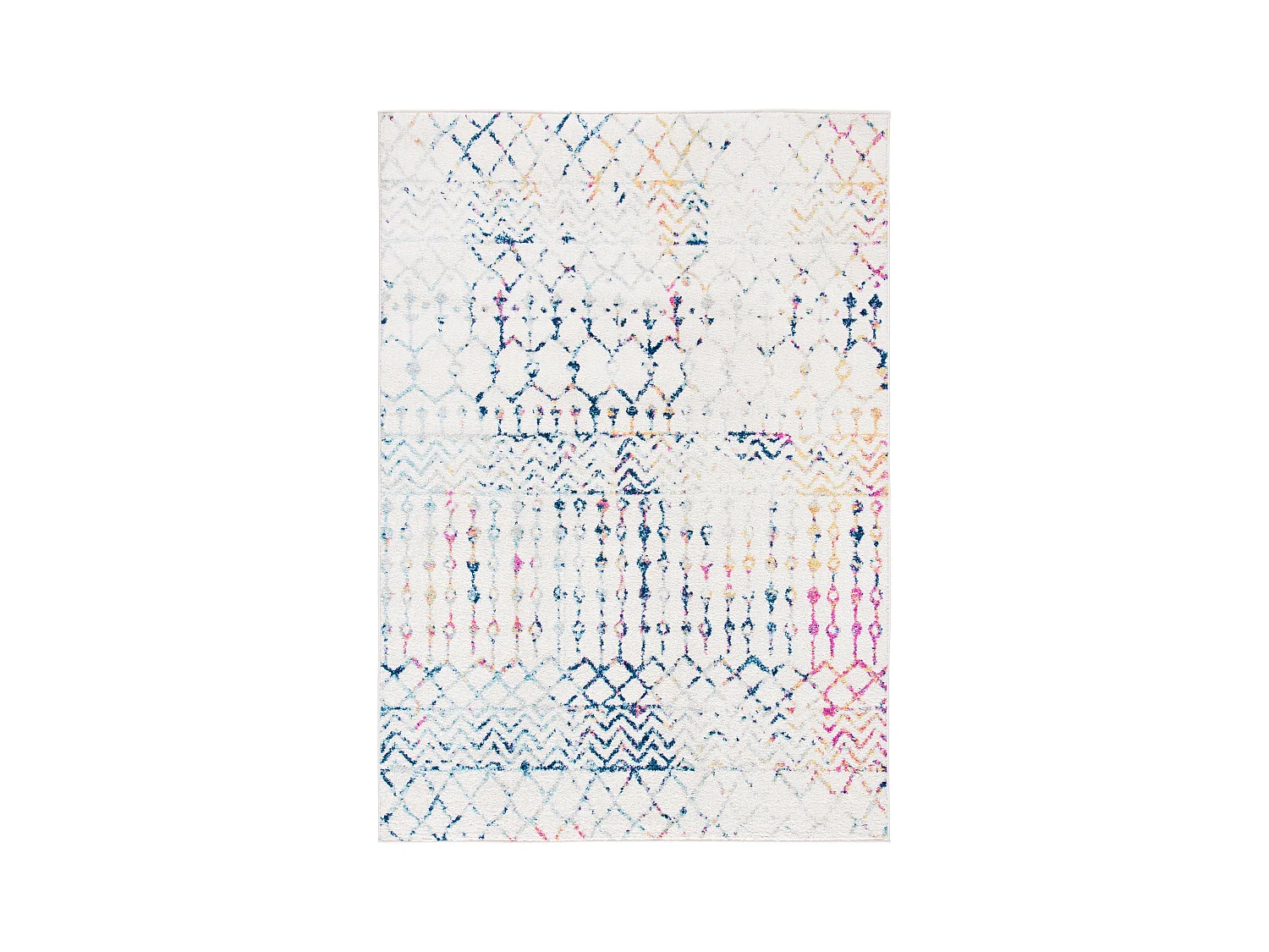 Tapis Neutre/Bleu 160 X 229 cm - Cecilia