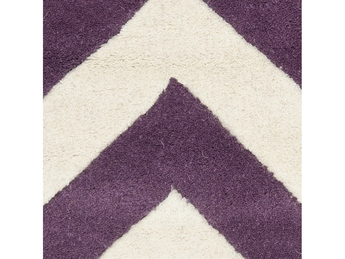 Tapis Violet/Ivoire 122 X 183 cm - Anneliese