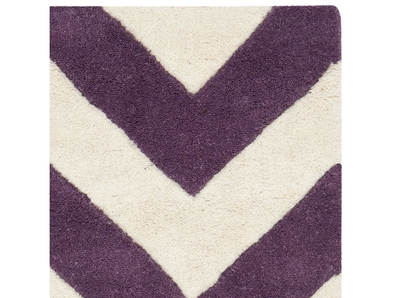 Tapis Violet/Ivoire 122 X 183 cm - Anneliese