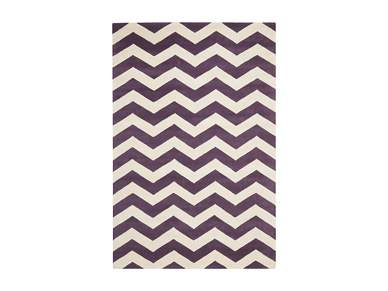 Tapis Violet/Ivoire 122 X 183 cm - Anneliese