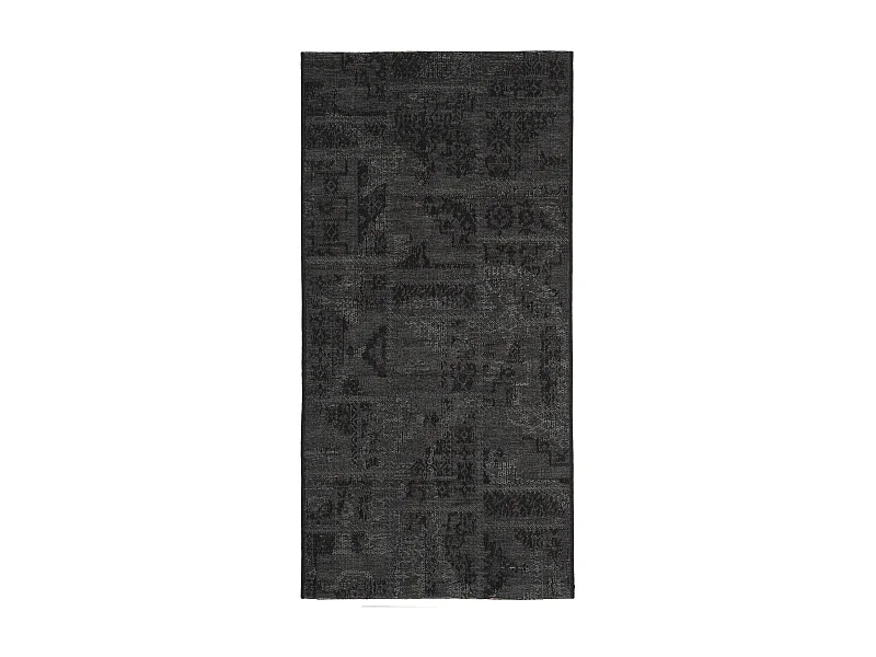 Tapis Noir/Gris 122 X 183 cm - Salam