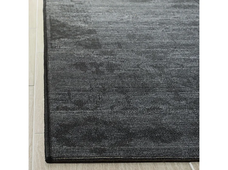 Tapis Noir/Gris 122 X 183 cm - Salam
