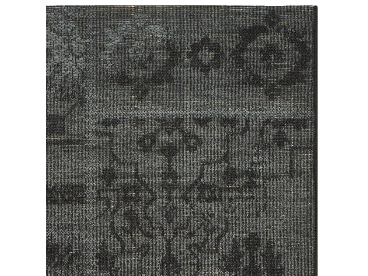 Tapis Noir/Gris 122 X 183 cm - Salam