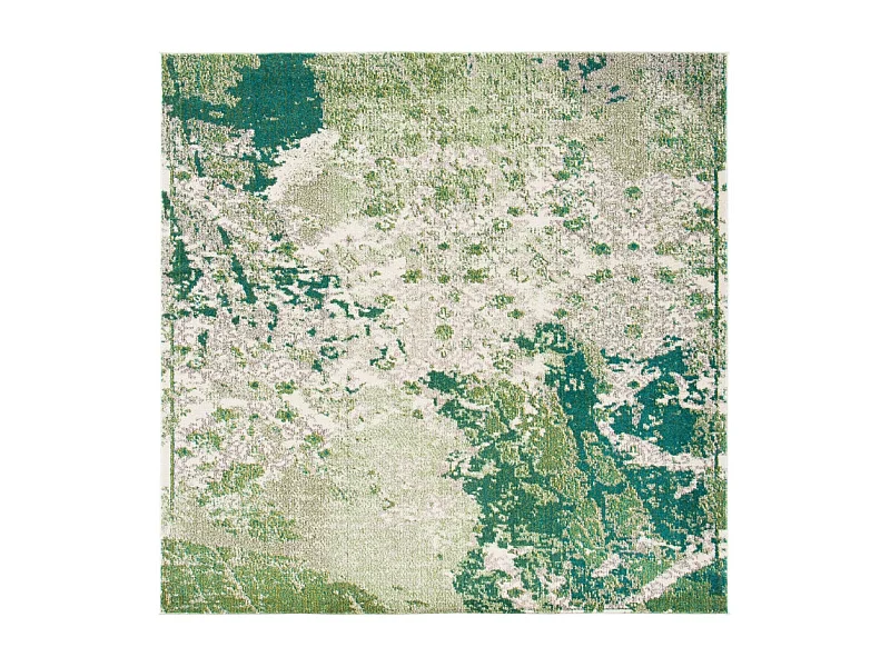 Tapis Vert/Ivoire 201 X 201 cm - Alethea