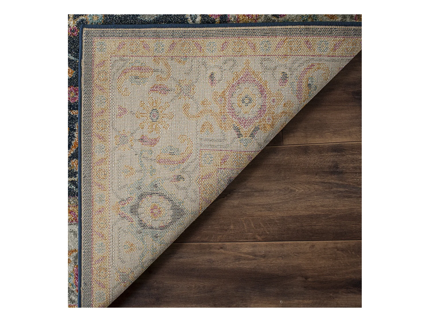 Tapis Bleu/Neutre 155 X 229 cm - Melvina