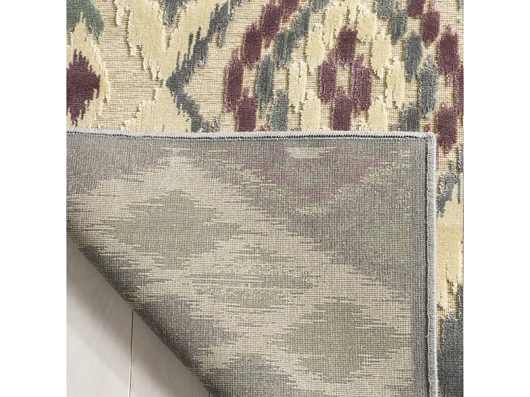 Tapis Gris/Multicolore 236 x 305 cm - Evadne