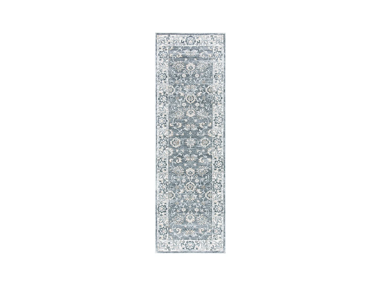 Tapis Gris/Neutre 66 X 213 cm - Alayna