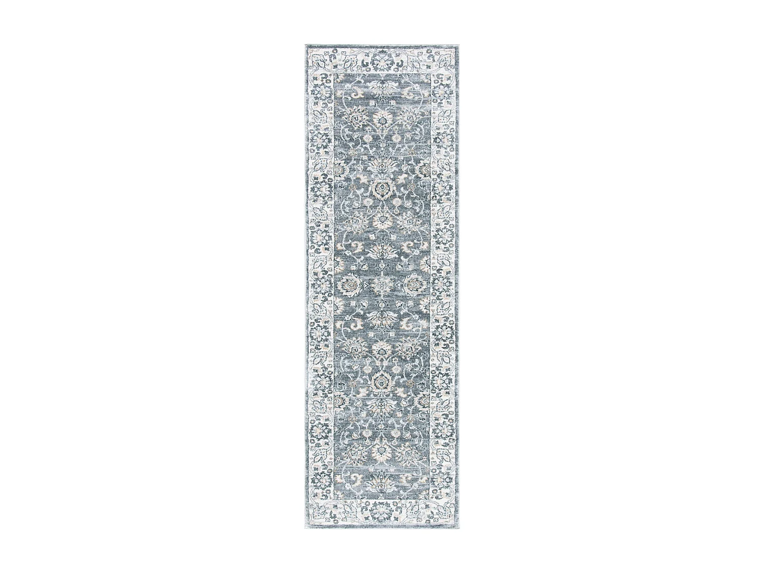 Tapis Gris/Neutre 66 X 213 cm - Alayna