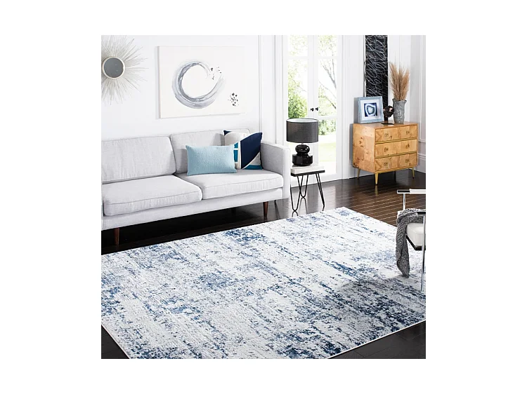 Tapis Ivoire/Marine 274 X 366 cm - Senata