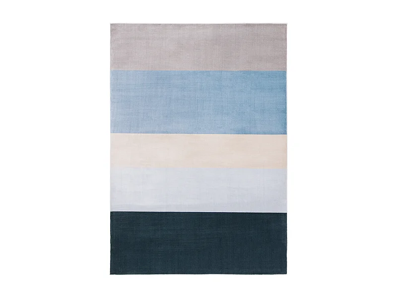 Tapis Bleu/Gris 160 X 231 cm - Meredith
