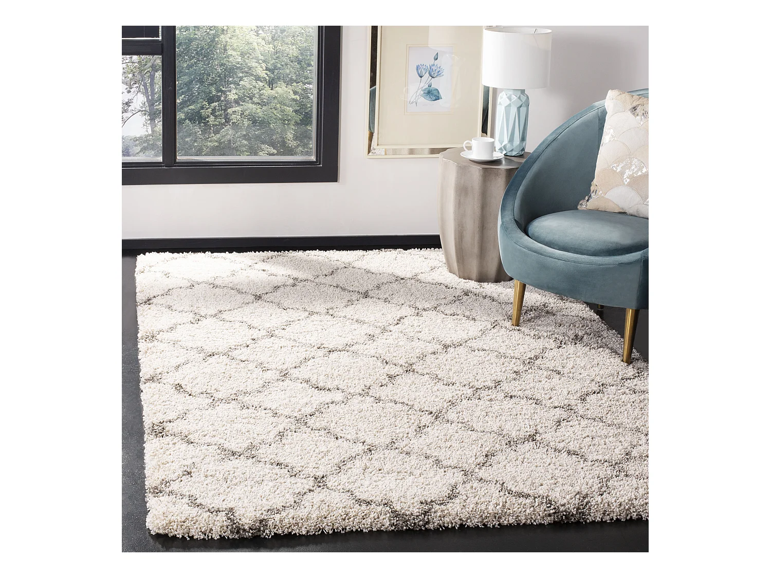 Tapis Neutre/Gris 155 X 229 cm - Coco