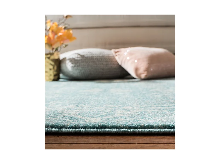 Tapis Bleu/Neutre 122 X 183 cm - Rhea