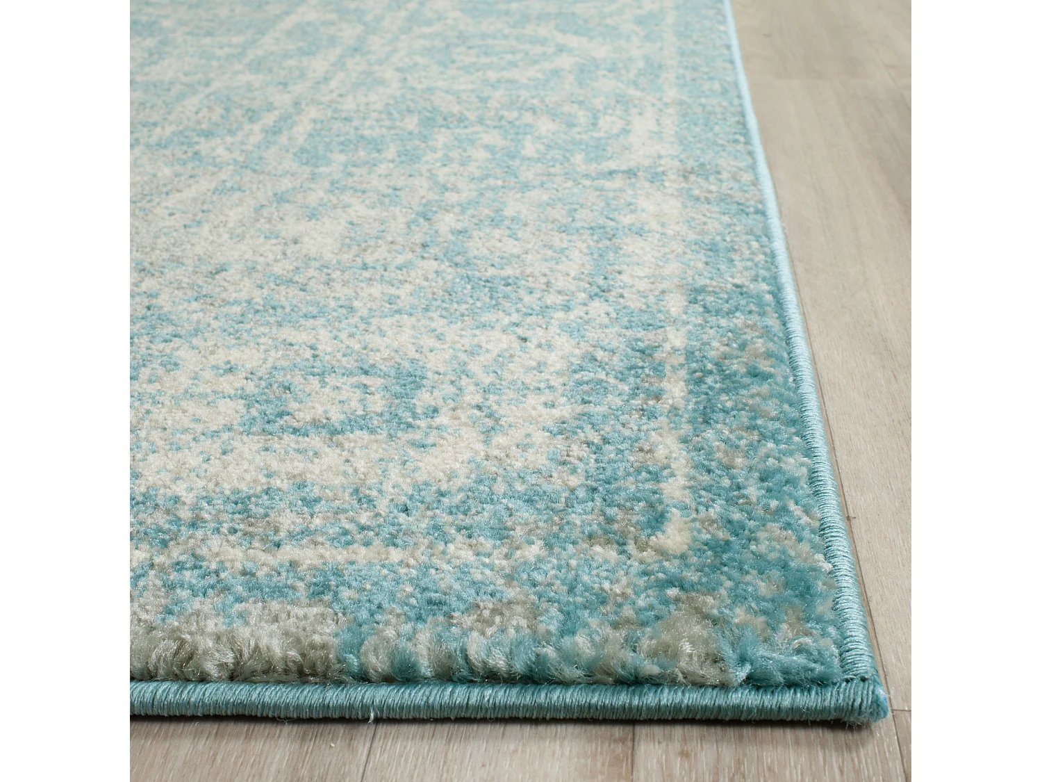 Tapis Bleu/Neutre 122 X 183 cm - Rhea