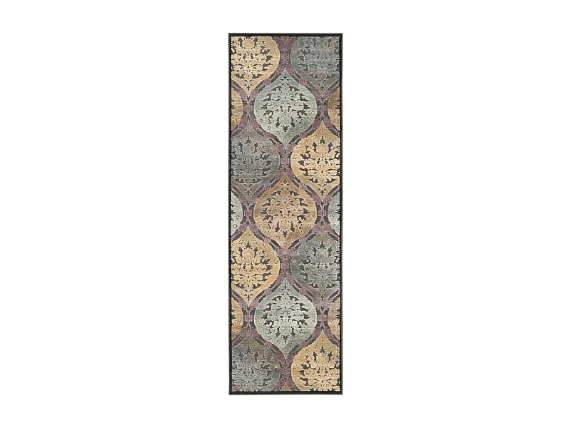 Tapis Gris/Multicolore 160 X 229 cm - Roseau