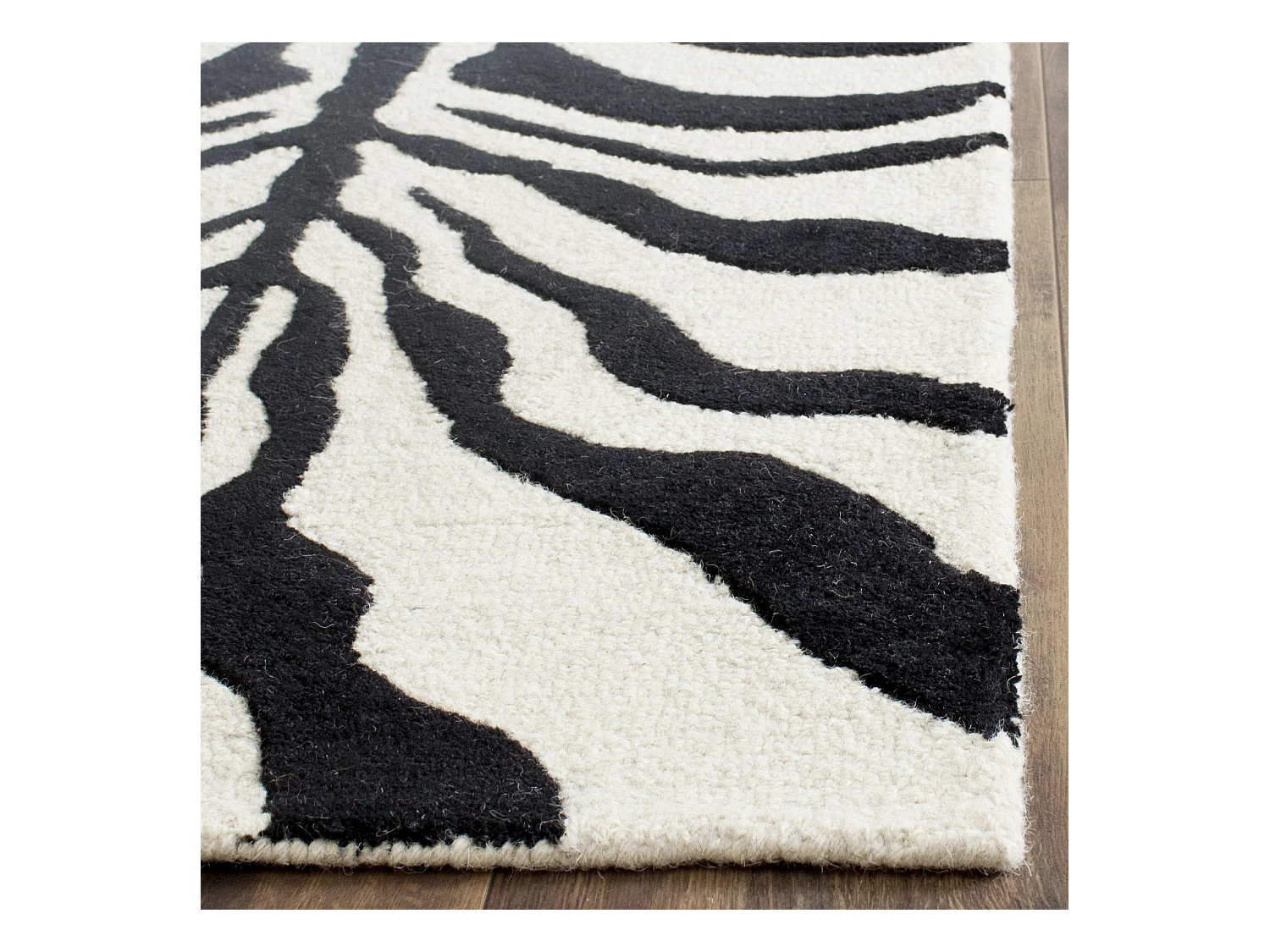 Tapis Neutre/Noir 244 X 305 cm - Nahla