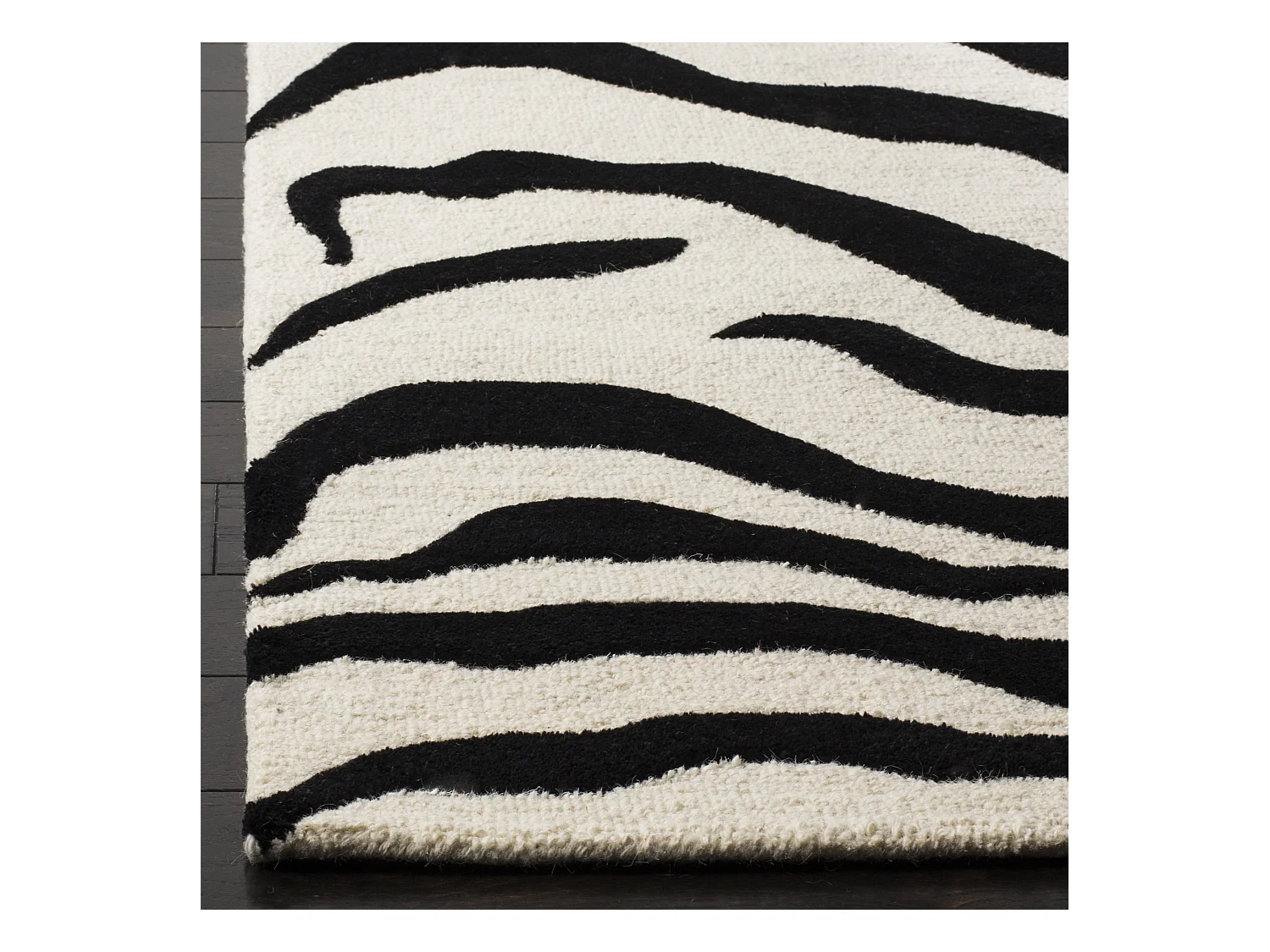 Tapis Neutre/Noir 244 X 305 cm - Nahla