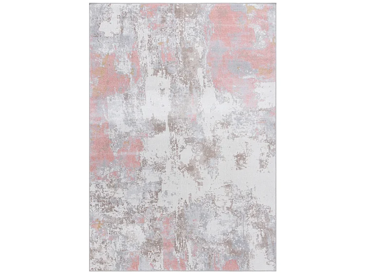 Tapis Rose/Gris 160 X 229 cm - Marcelline