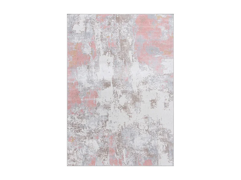 Tapis Rose/Gris 160 X 229 cm - Marcelline