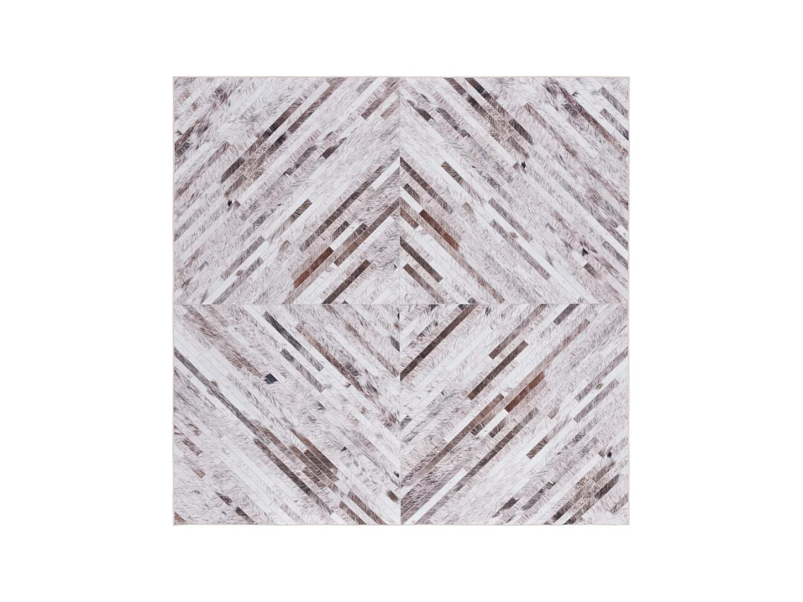 Tapis Beige/Brun 183 X 183 cm - Nessa