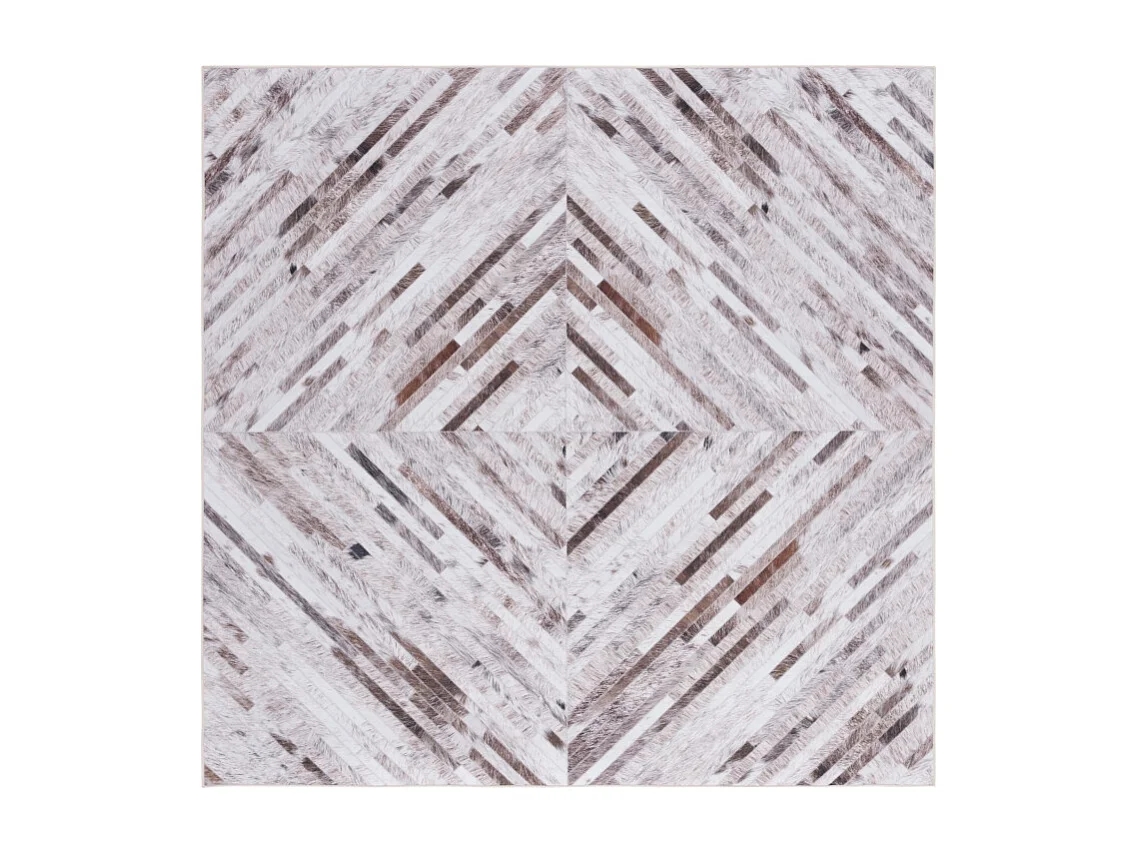 Tapis Beige/Brun 183 X 183 cm - Nessa