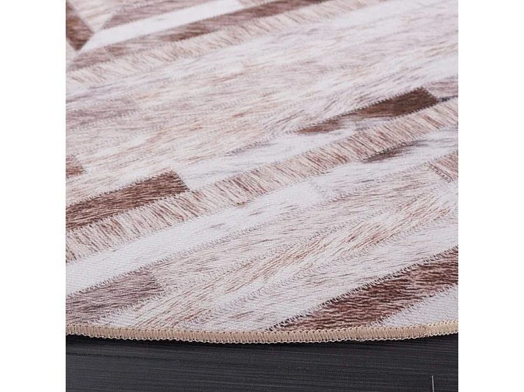 Tapis Beige/Brun 183 X 183 cm - Nessa
