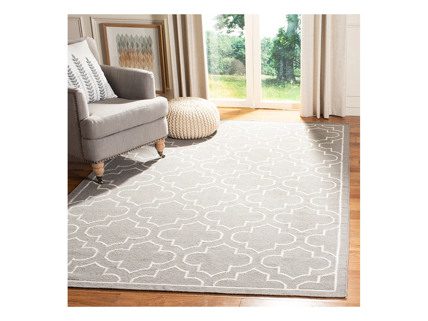 Tapis Gris/Neutre 183 X 274 cm - Lennox