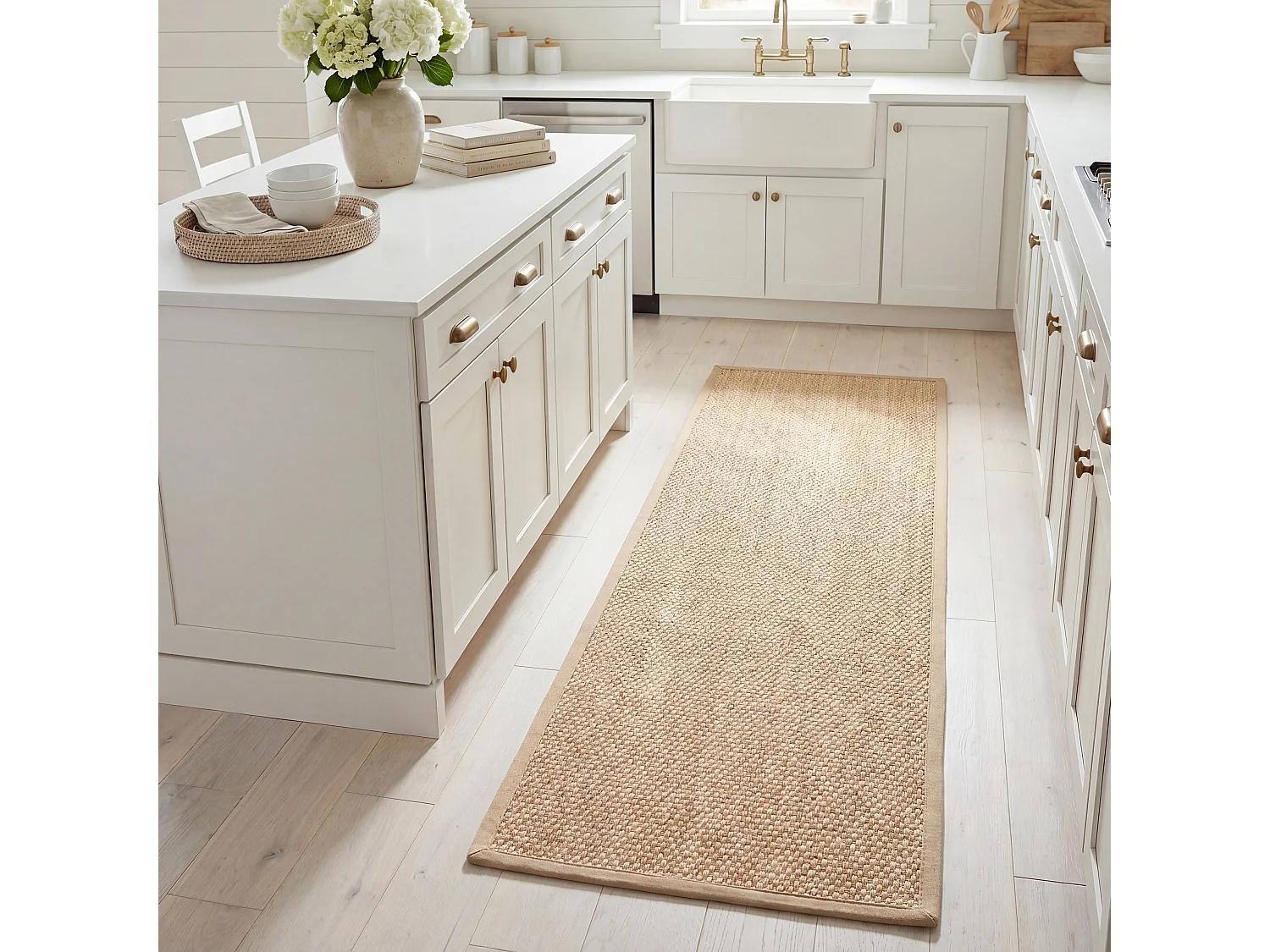 Tapis Ivoire/Beige 76 X 305 cm - Palmer