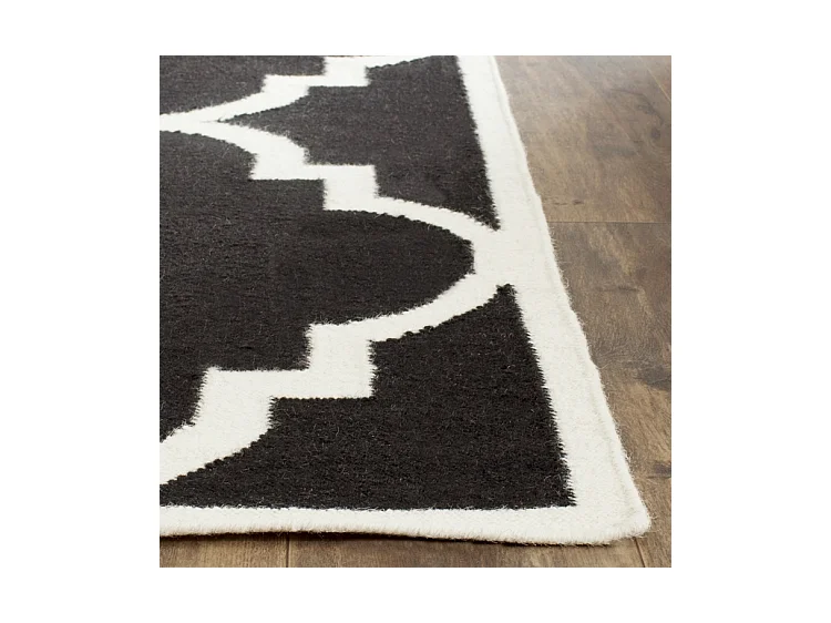 Tapis Noir/Neutre 122 X 183 cm - Nadia