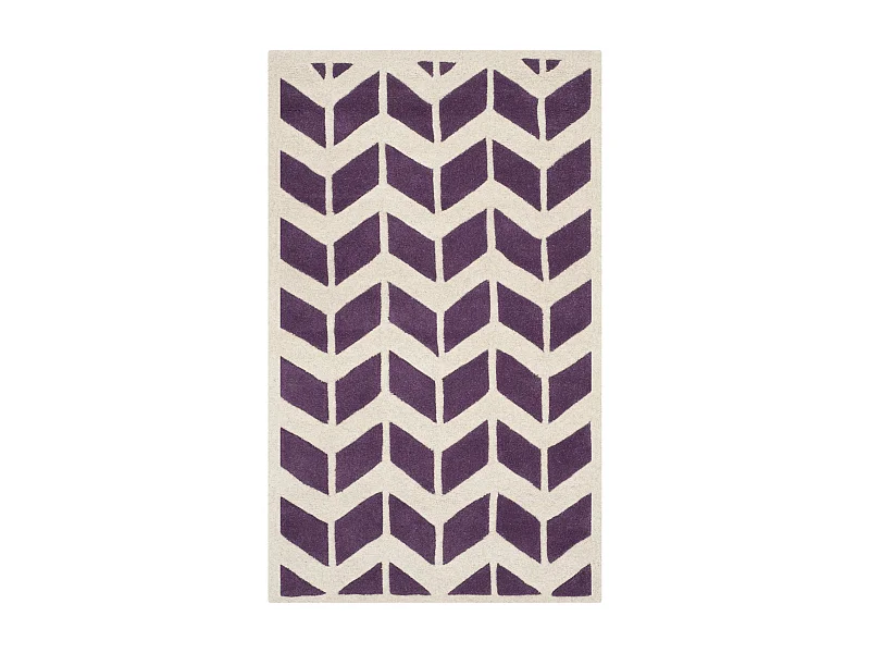 Tapis Violet/Ivoire 122 X 183 cm - Merry