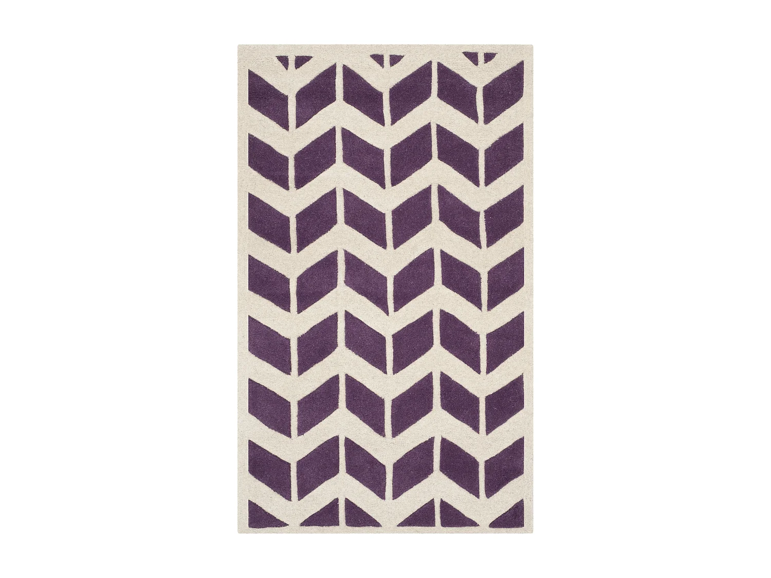 Tapis Violet/Ivoire 122 X 183 cm - Merry