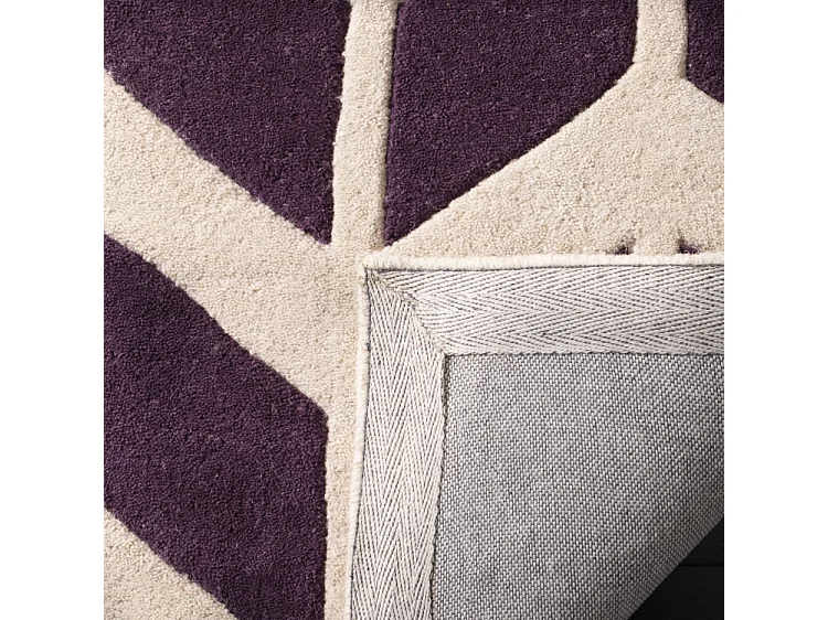 Tapis Violet/Ivoire 122 X 183 cm - Merry