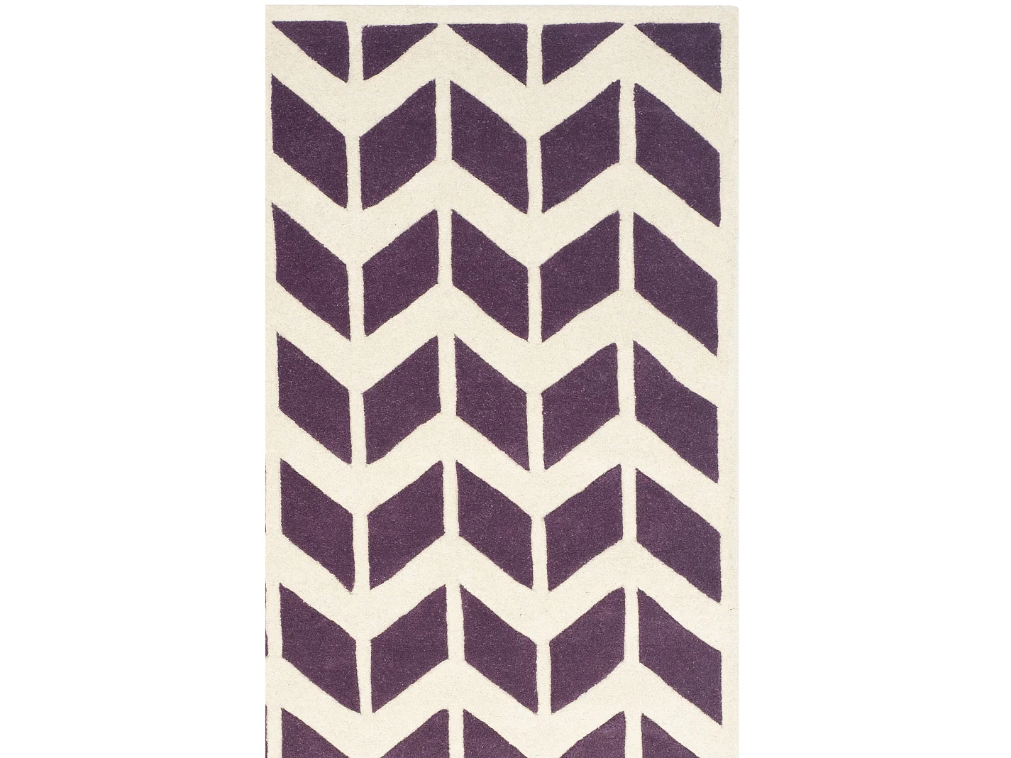 Tapis Violet/Ivoire 122 X 183 cm - Merry