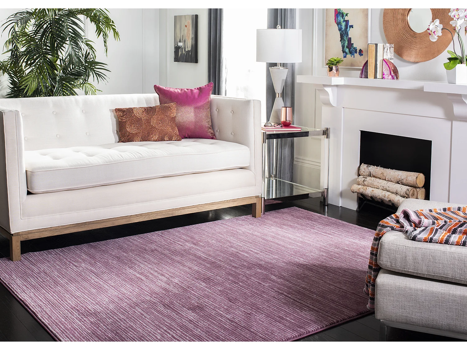 Tapis Rose 91 X 152 cm - Valentine