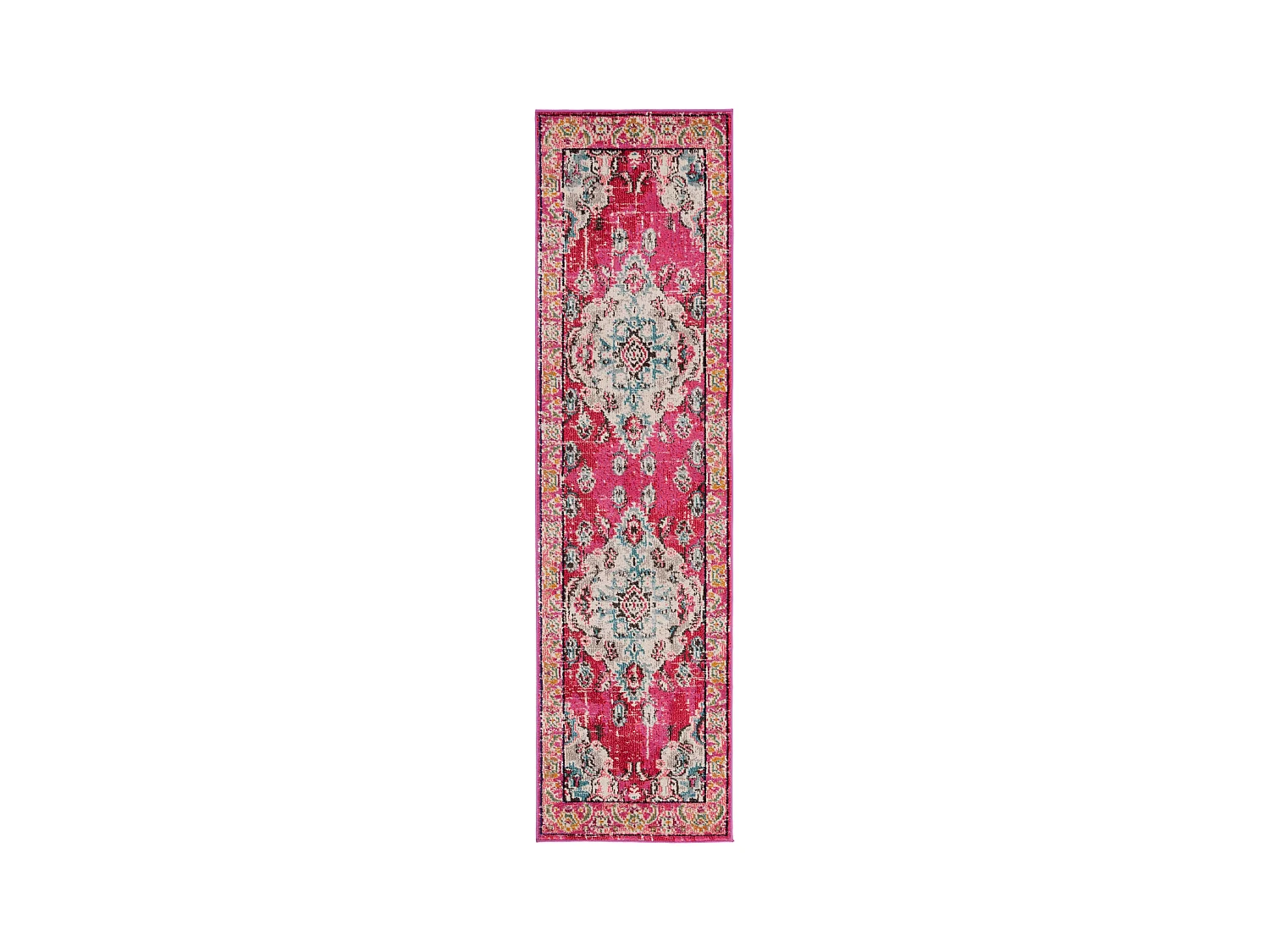 Tapis Rose/Multicolore 66 X 244 cm - Milà