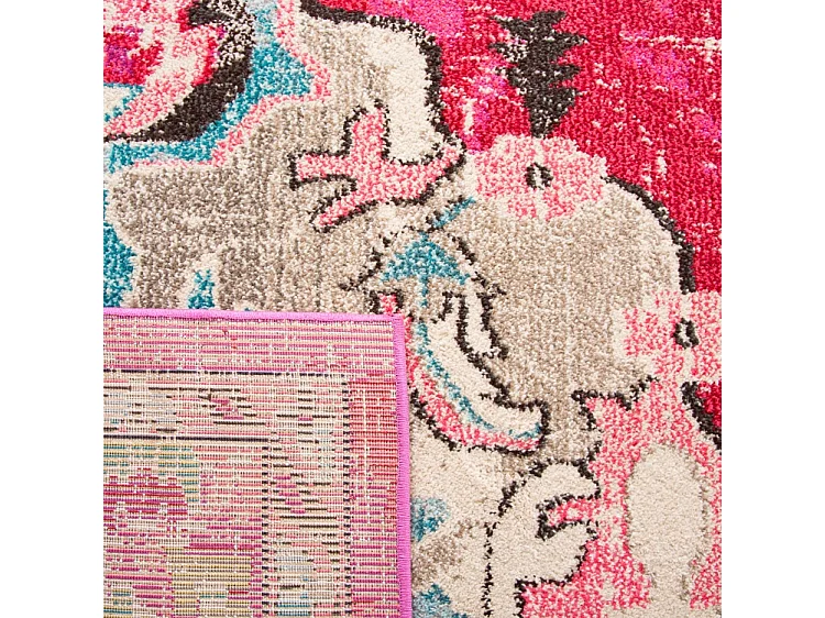 Tapis Rose/Multicolore 66 X 244 cm - Milà