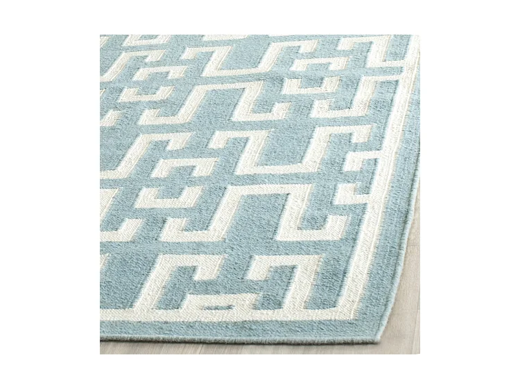 Tapis Vert/Neutre 76 X 244 cm - Safi