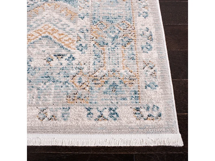 Tapis Bleu/Or 160 X 229 cm - Emerson