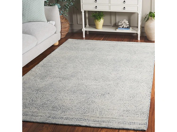 Tapis Ivoire/Bleu 122 X 183 cm - Alaska