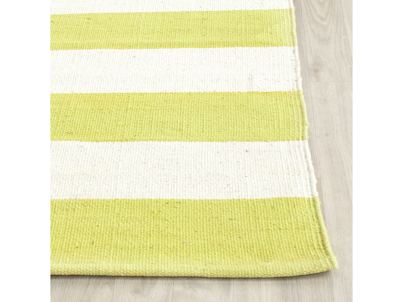 Tapis Vert/Neutre 91 X 152 cm - Lala