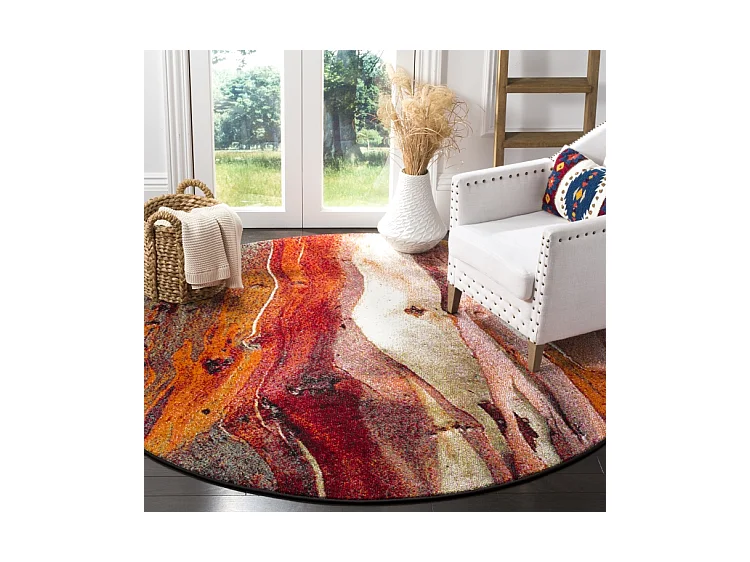 Tapis Rouge 122 X 122 cm - Bree