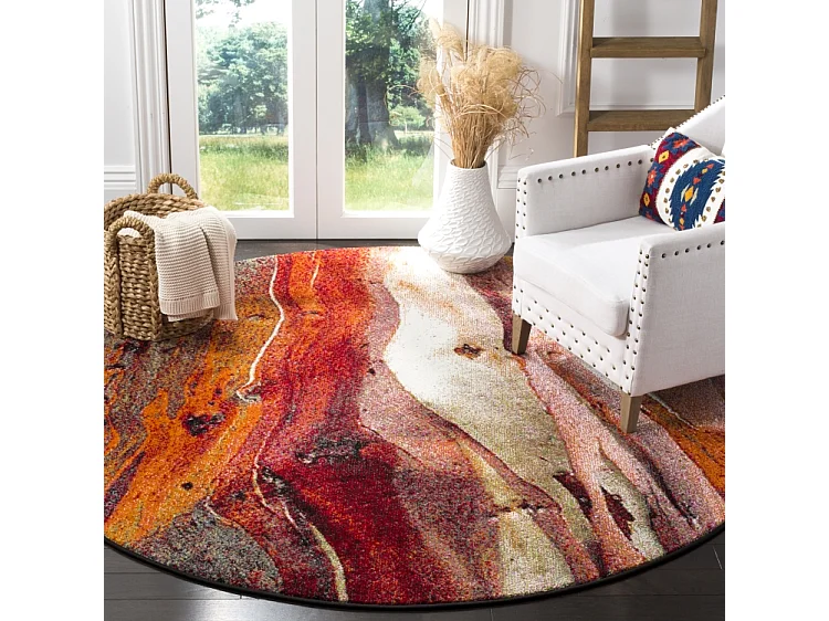 Tapis Rouge 122 X 122 cm - Bree
