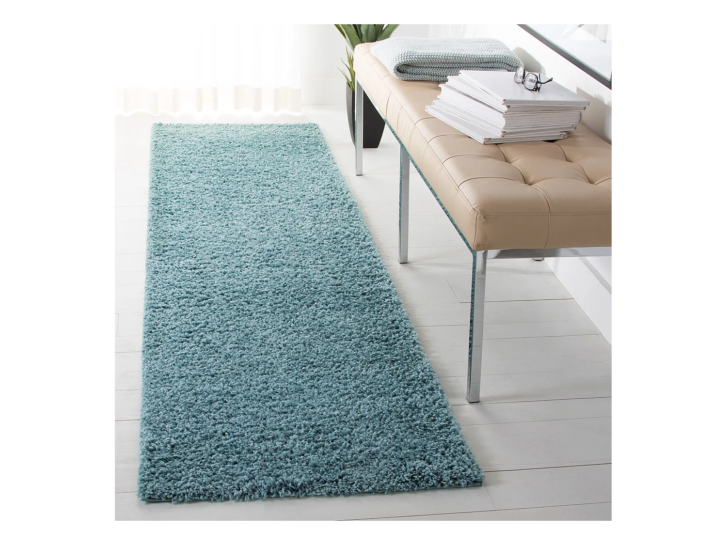 Tapis Bleu 66 X 244 cm - Morgan