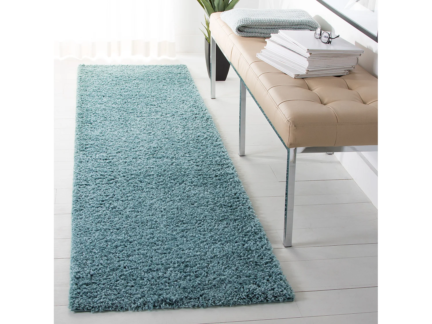 Tapis Bleu 66 X 244 cm - Morgan
