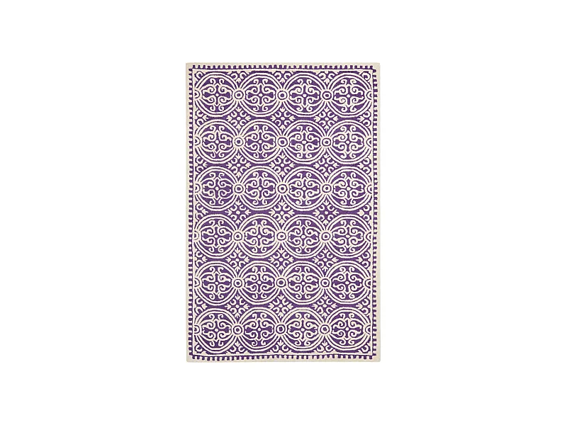 Tapis Violet/Ivoire 122 X 183 cm - Roby