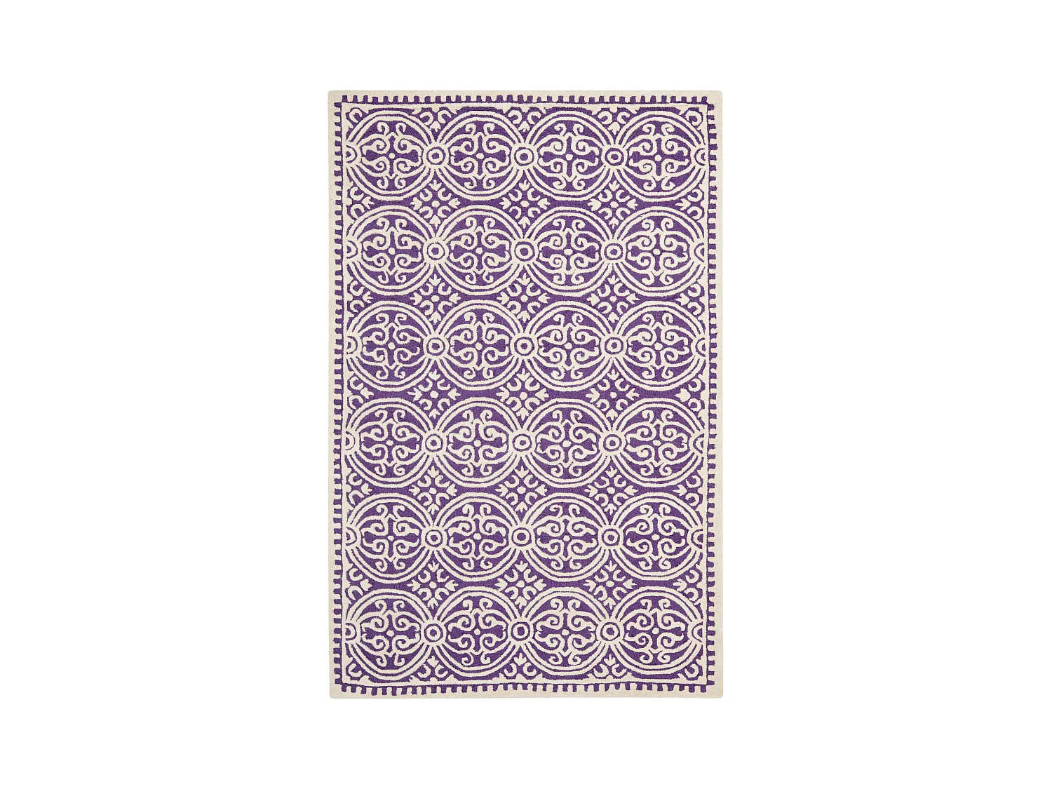 Tapis Violet/Ivoire 122 X 183 cm - Roby