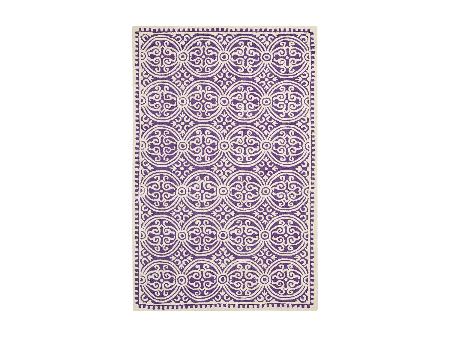 Tapis Violet/Ivoire 122 X 183 cm - Roby