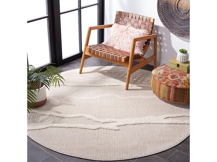 Tapis Beige/Ivoire 201 X 201 cm - Salem