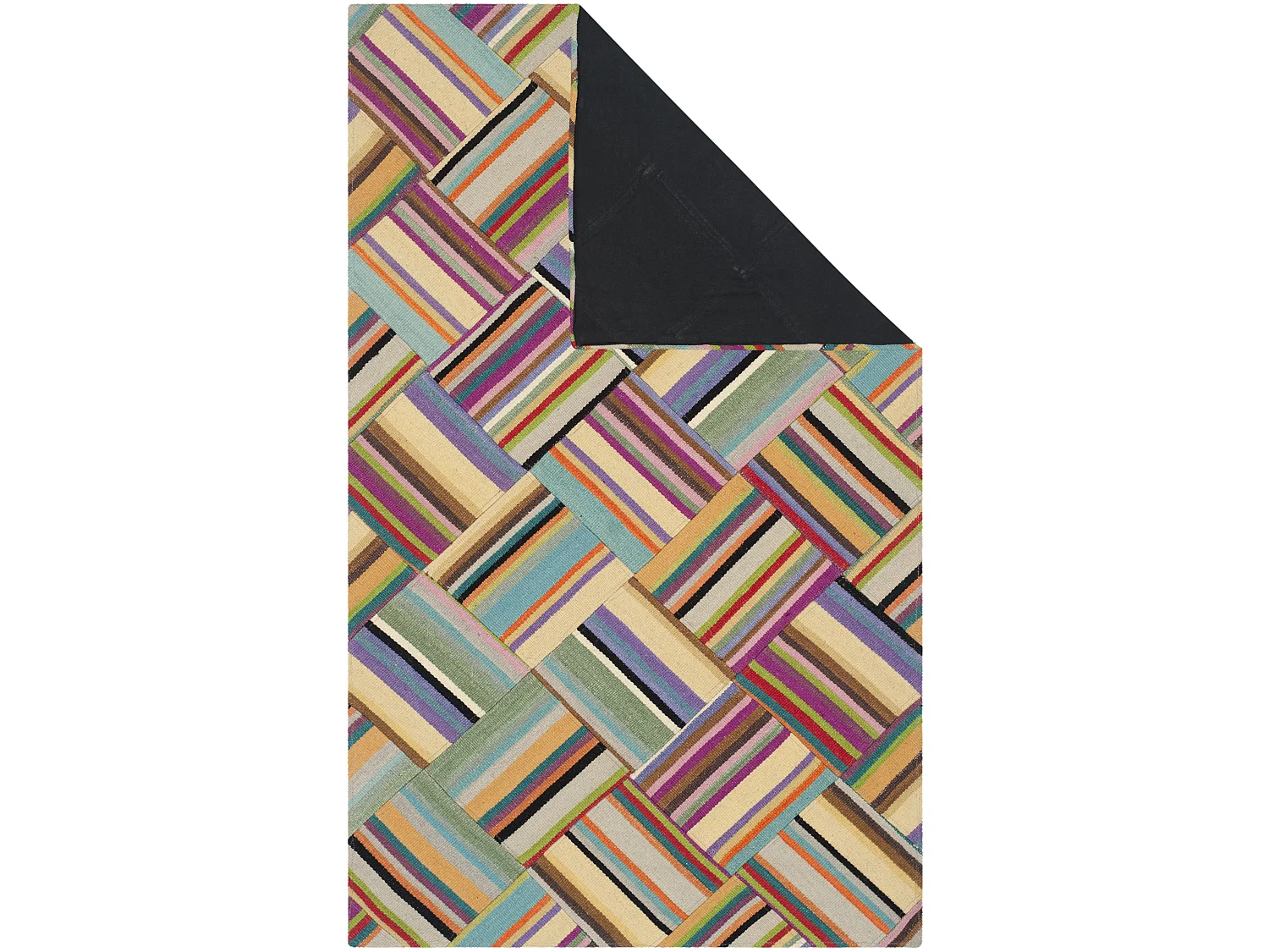 Tapis Rose/Multicolore 122 X 183 cm - Tej
