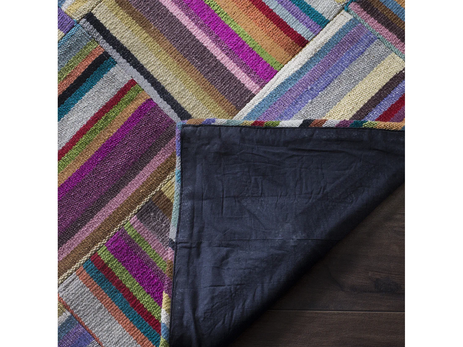 Tapis Rose/Multicolore 122 X 183 cm - Tej