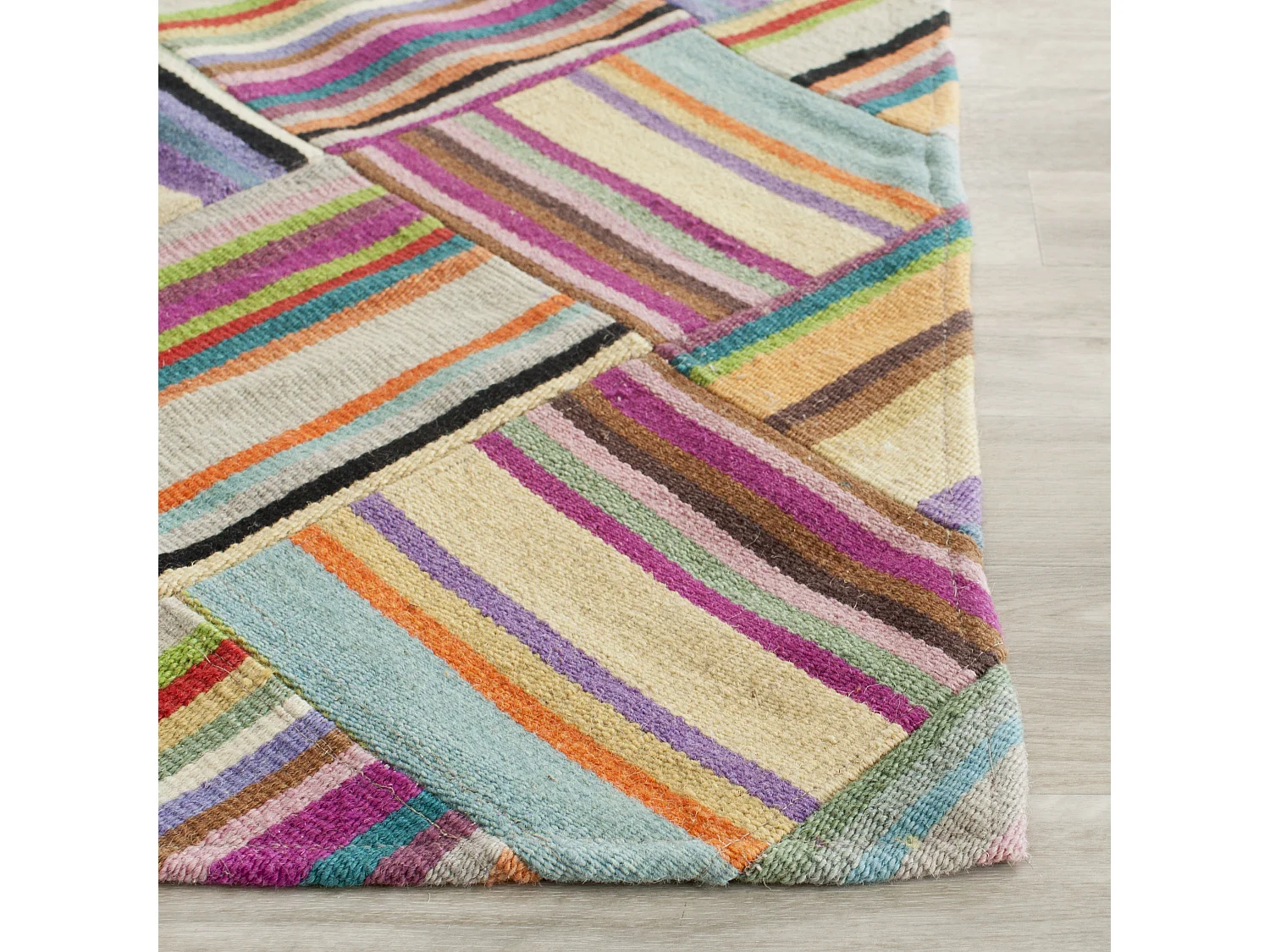 Tapis Rose/Multicolore 122 X 183 cm - Tej